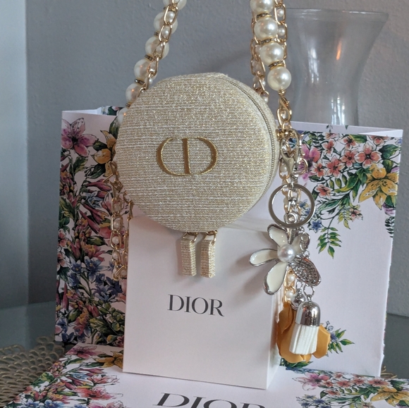 Christian Dior Vanity Pouch Jewelry case accessory make-up Holiday Novelty 2024 - Picture 3 of 11